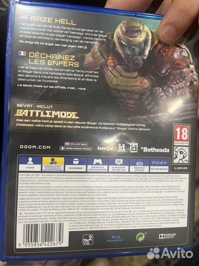 Игра ps4 doom eternal