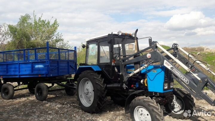 Вывоз мусора и другие услуги трактора