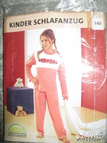 Пижама для девочки новая