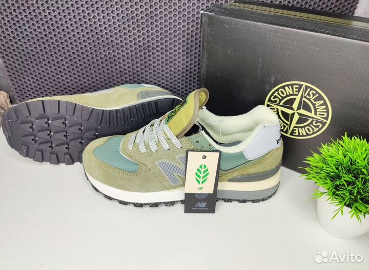 Кроссовки мужские Stone Island x New Balance 574