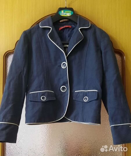 Пиджак для девочки р.128-134
