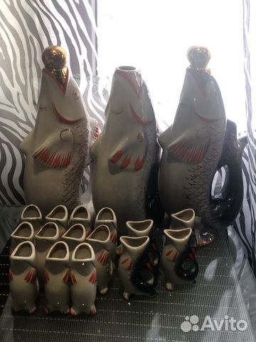 Штоф рыбы сср