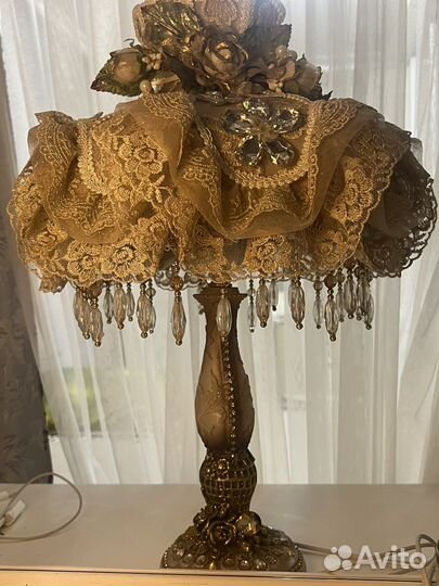 Лампа настольная винтаж