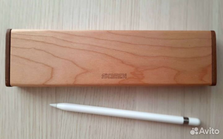 Деревянный пенал для ручки apple pencil