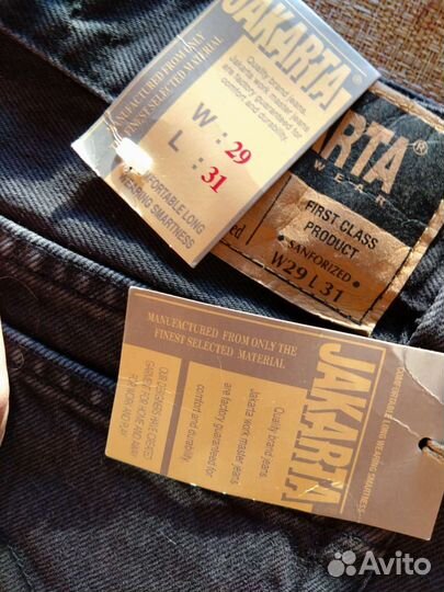 Джинсы винтаж Wrangler,Jakarta и другие