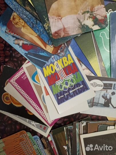 Коллекция карманных календариков