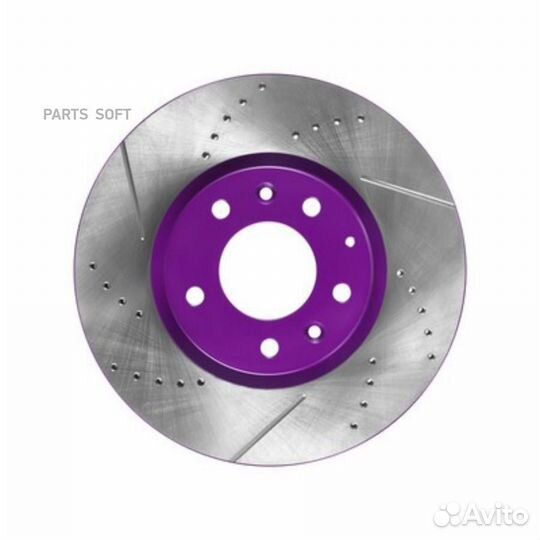 Nibk RN1515dset Диск торм.пер.перфорированные