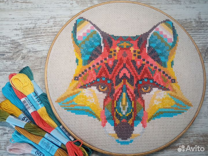 Вышивка крестом готовые картины