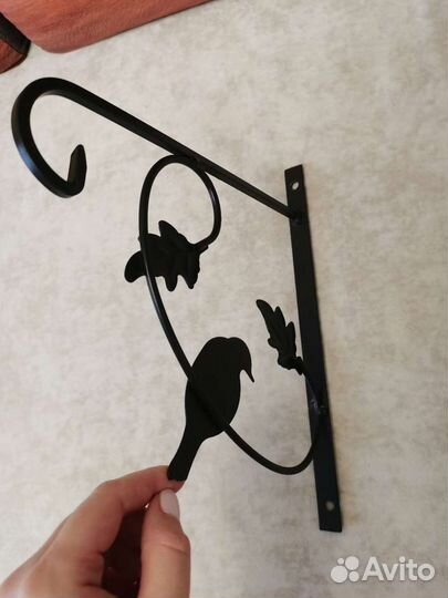 Кронштейн для кашпо птички