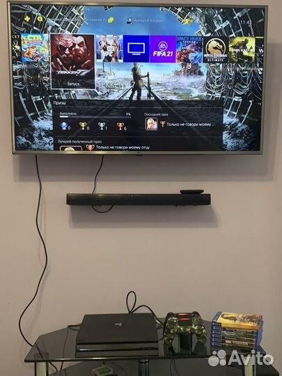 Sony playstation 4 PS4 pro 1tbа с играми