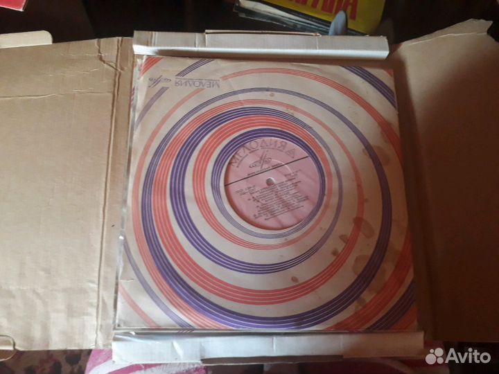 Виниловые пластинки Песни Великой Отечественной Во