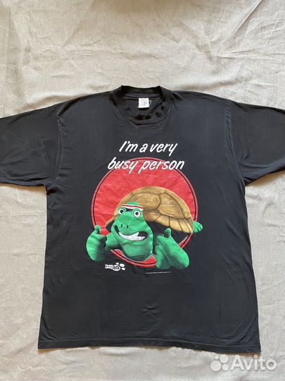 Винтажная Ффутболка I’m a very busy person