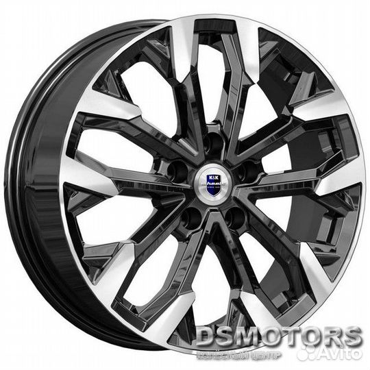 Диски Морейн 6.5/17 5x108 ET43 d65.1 алмаз чёрный