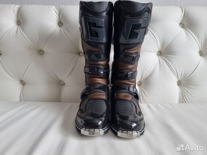 Мотоботы Gaerne Fastback Эндуро подошва Коричневые