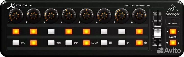 Midi контроллер behringer X-touch mini