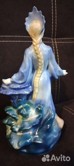Статуэтка хозяйка медной горы гжель