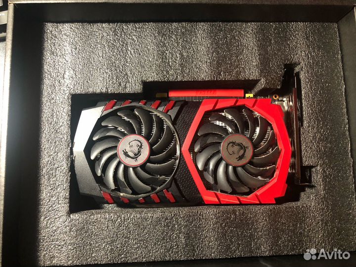 Видеокарта MSI GeForce GTX 1050 Ti gaming X