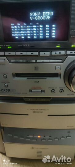 Музыкальный центр sony