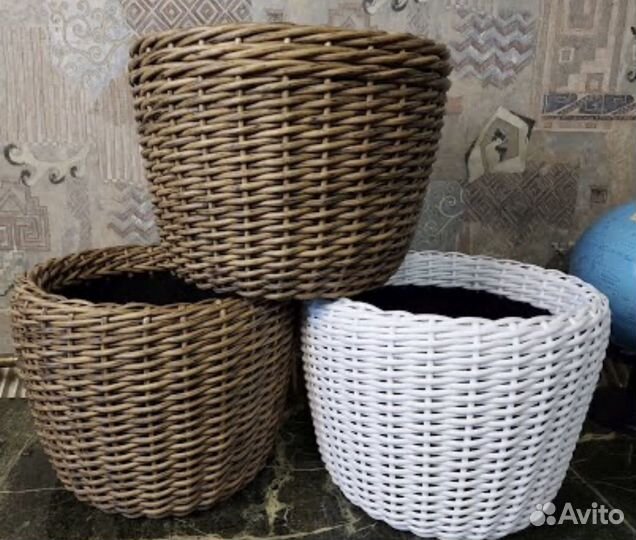 Корзина из ратанги