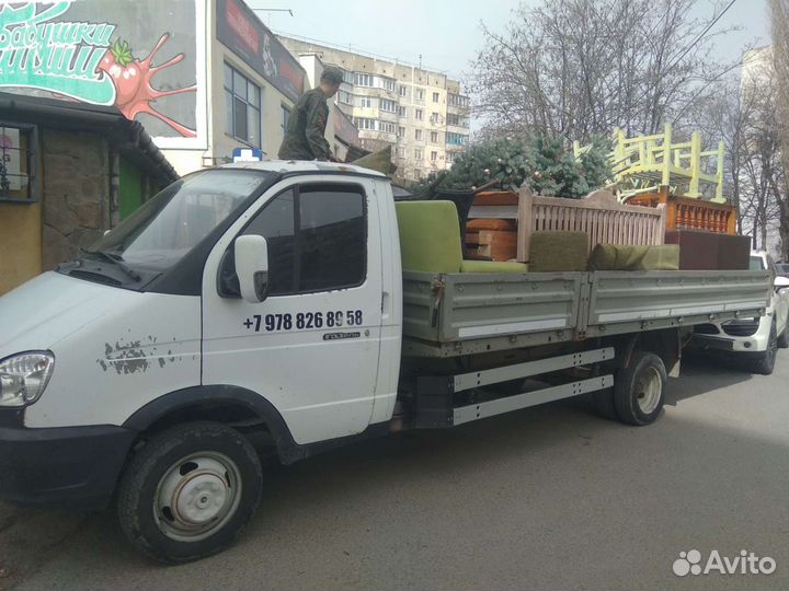 Грузоперевозки газель бортовая