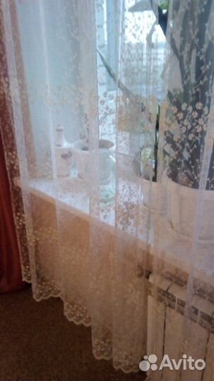 Тюль двойная