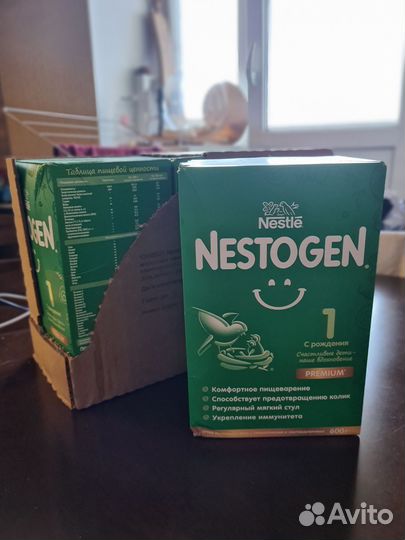 Детское питание смесь nestogen 1 premium