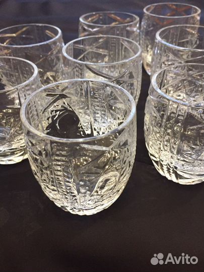 Стопки хрустальные СССР