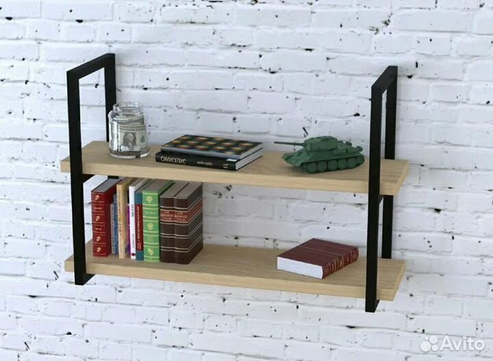 Полки в стиле лофт