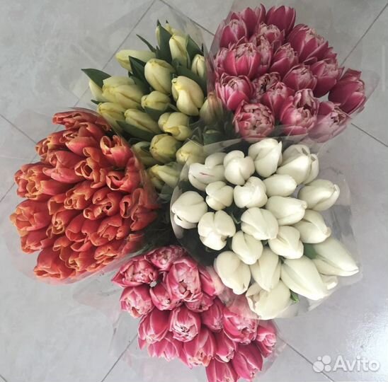 Тюльпаны букет цветов