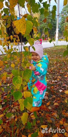 Комбинезон весна осень для девочки 80