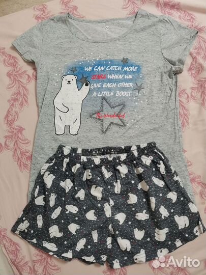 Пижама женская хлопок 44