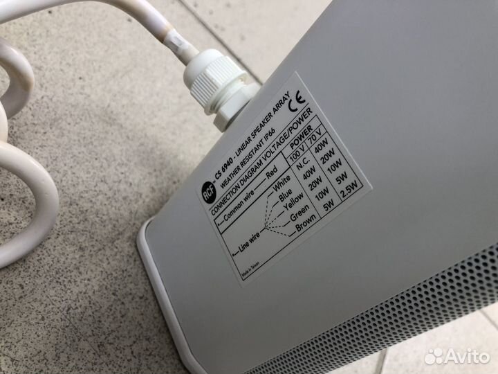 Двухполосный громкоговоритель RCF CS 6940