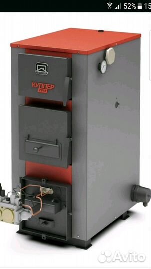 Котёл газ дрова, отдельно пеллетная горелка