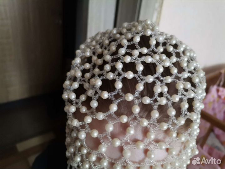 Шапочка из бисера