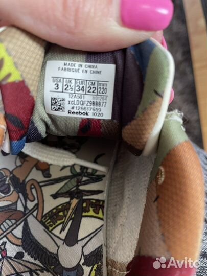 Кеды reebok оригинал