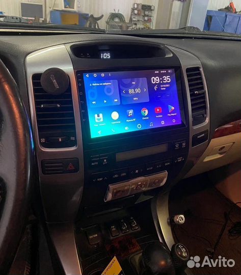 Магнитола Toyota Land Cruiser Prado 120 Android