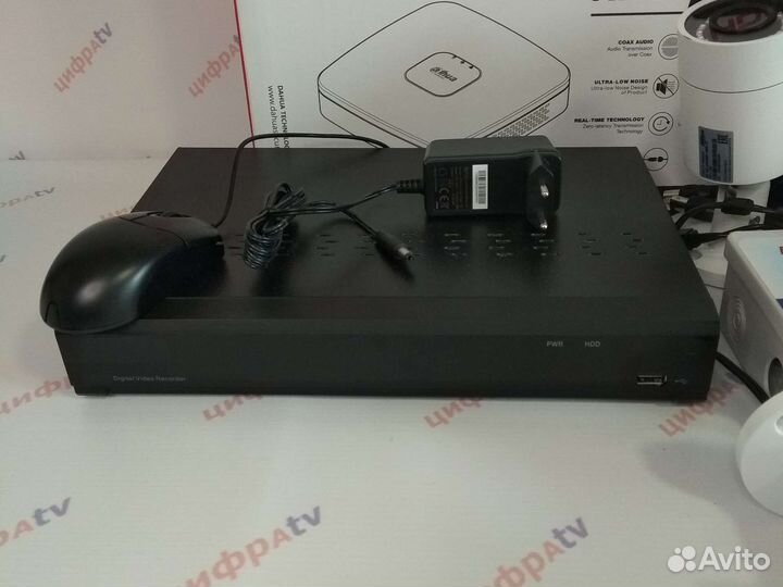 Комплект уличного видеонаблюдения16 камер микрофон