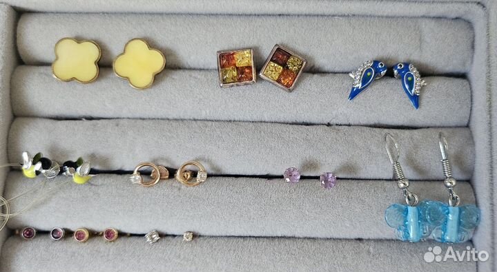 Серьги Sokolov и другие