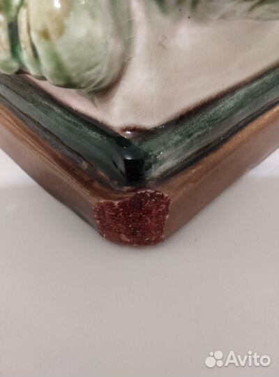 Фаянсовая фигурка, Глухарь, СССР, 50-60г