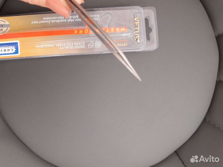 Пинцет для наращивания ресниц