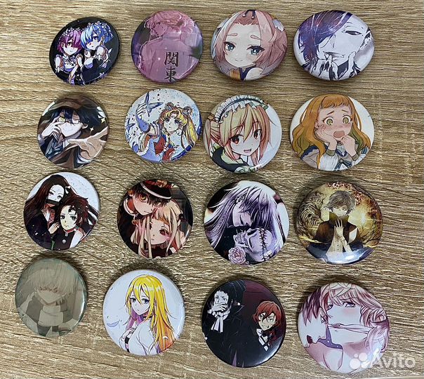 Аниме значки