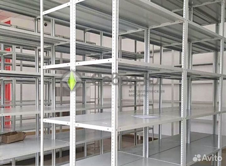 Полки стеллажи металлические. Доставка