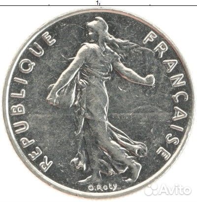 1/2 франка 1985 года