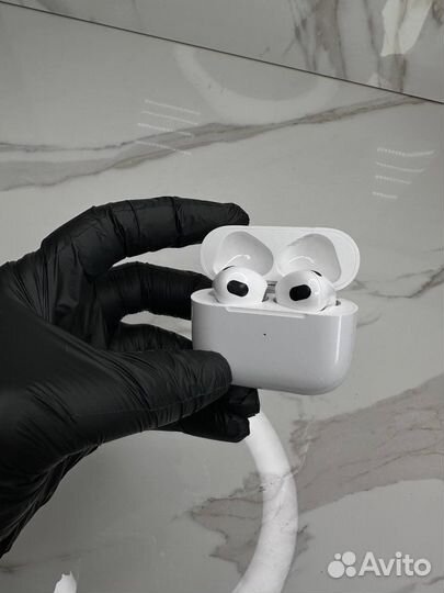 Беспроводные наушники airpods 3 premium + чехол