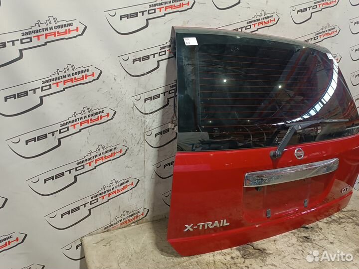 Дверь задняя nissan X-trail NT30 PNT30 T30 K01008H3MM красный, AX6 TA562