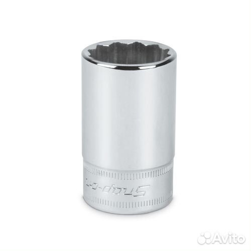 Головка полу-удлиненная 12гp. 16мм, квадрат 3/8