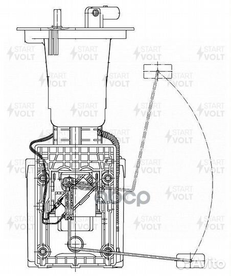 Модуль топливного насоса для а/м VAG Crafter (0
