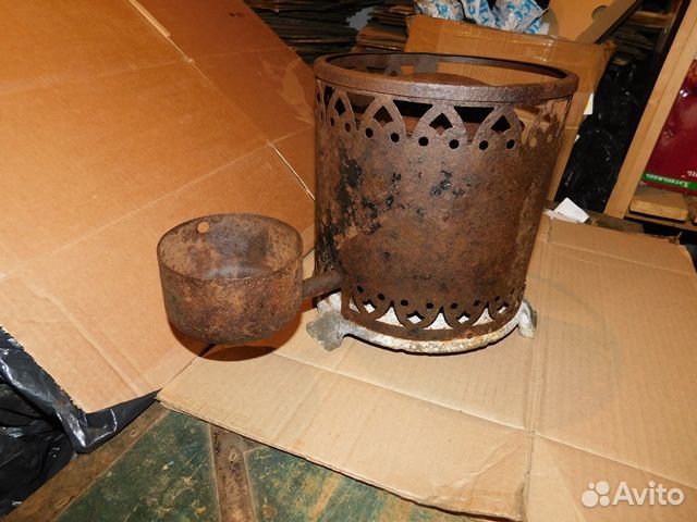 Антикварная керосиновая плитка-керогаз СССР, ранни