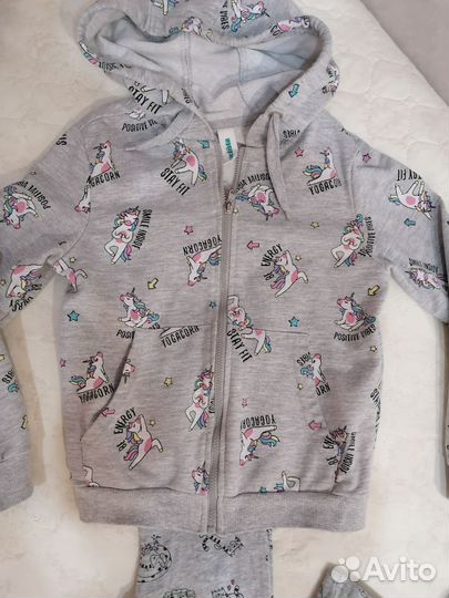 Вещи пакетом на девочку 104 110