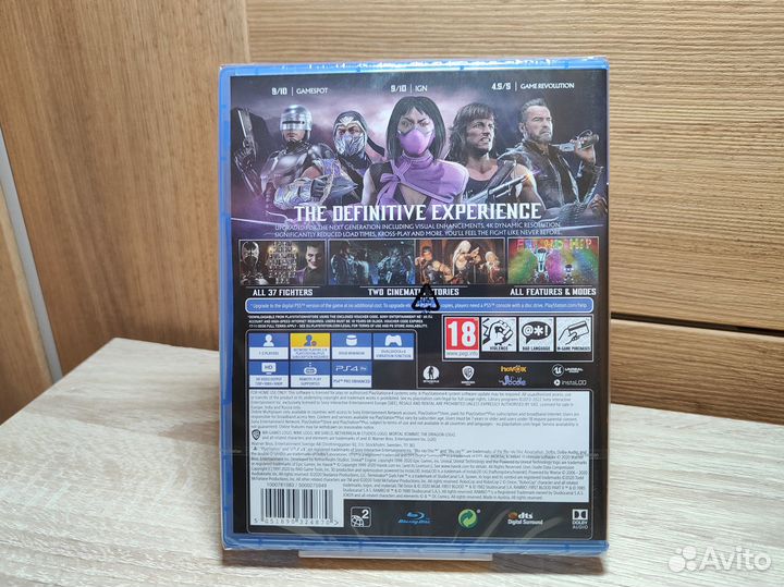 Новый диск Mortal Kombat 11 Ultimate PS4 PS5 Рус